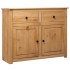 Aparador de madera maciza de pino estilo Panamá 93x40x80