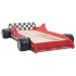 Cama con forma de coche de carreras para niños 90x200 cm