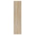 Mueble zapatero madera contrachapada roble Sonoma 63x24x103