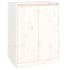 Armario zapatero de madera maciza de pino 60x35x80