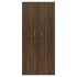 Mueble zapatero madera contrachapada roble marrón 80x39x178