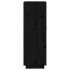 Botellero de madera maciza de pino negro 45x34x100