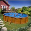 Piscina ovalada, modelo Sicilia 500x300x120