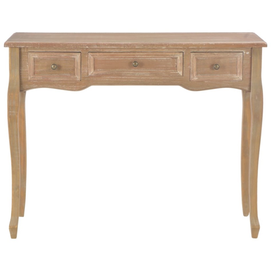 280047  Dressing Console Table with 3 Drawers