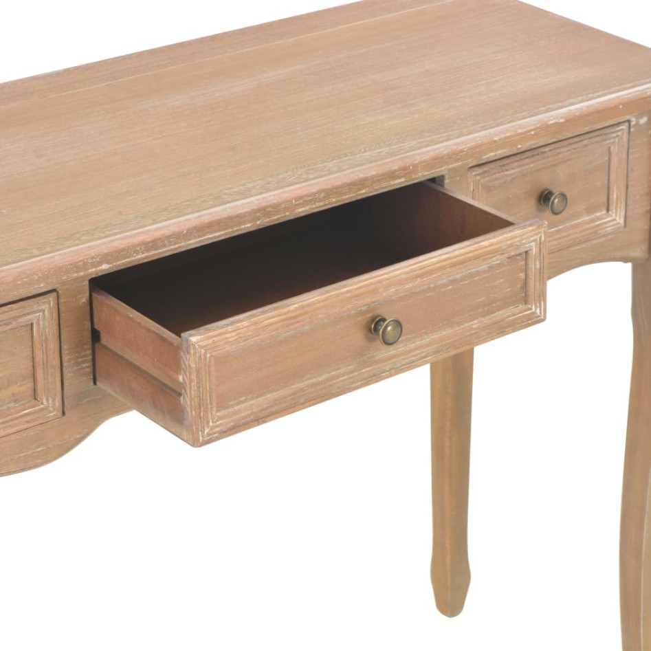280047  Dressing Console Table with 3 Drawers