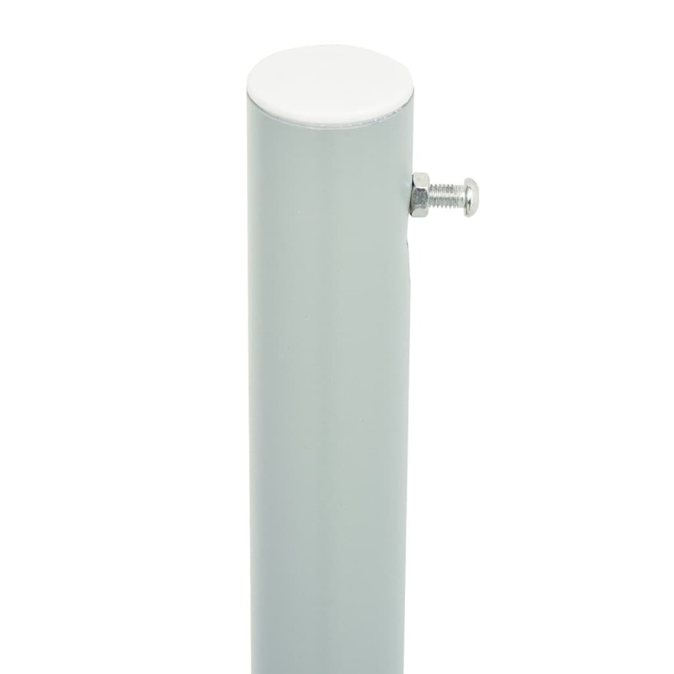 Toldo lateral retráctil para patio azul 220x600