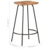 Taburetes de cocina 4 unidades madera maciza de