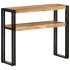 Mesa consola de madera maciza de acacia 90x30x75