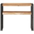 Mesa consola de madera maciza de acacia 90x30x75