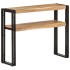 Mesa consola de madera maciza de acacia 90x30x75