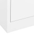 Armario archivador de acero blanco 90x46x72,5