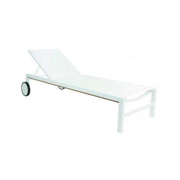 Tumbona de aluminio, modelo Shio