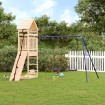 Parque infantil de exterior madera maciza de pino
