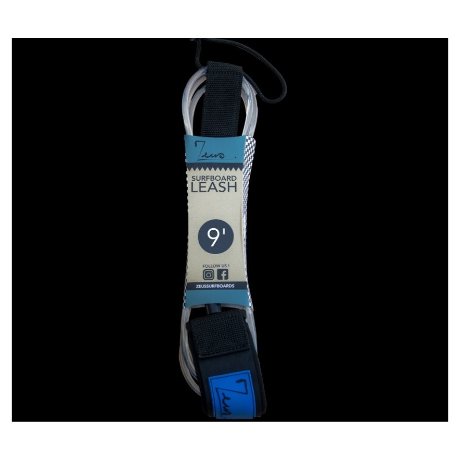 Leash de surf Zeus surfboard 9"
