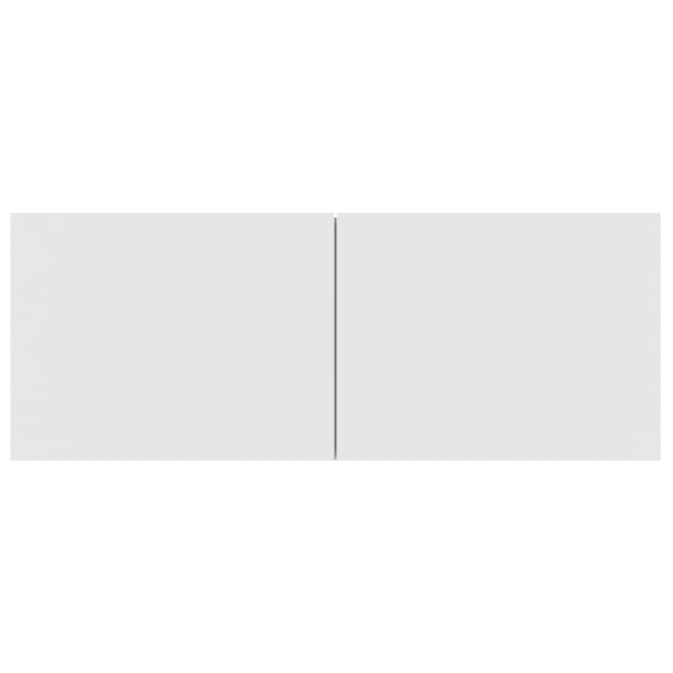 Set de muebles para TV 4 piezas madera contrachapada