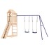Parque infantil de exterior madera maciza de