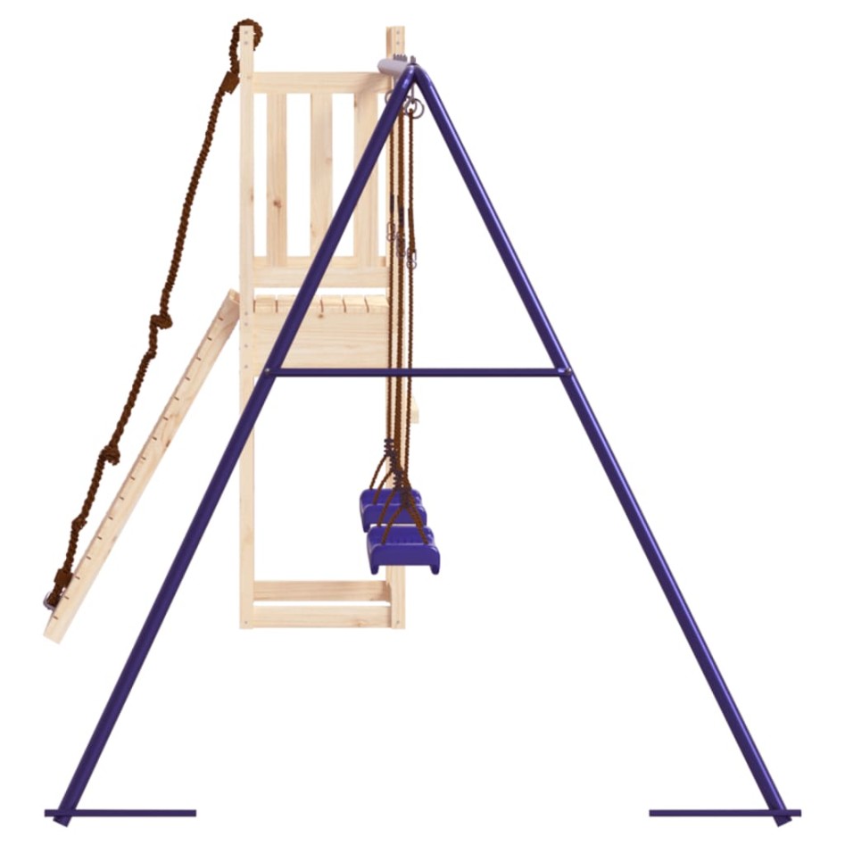 Parque infantil de exterior madera maciza de