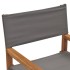 Sillas de director 2 uds madera maciza de teca