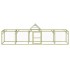 Gallinero madera maciza de pino impregnada 500x100x150