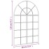 Espejo de pared arco de hierro negro 80x120