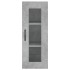 Aparador de madera contrachapada gris hormigón 34,5x34x180
