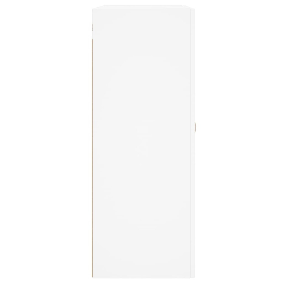 Armarios de pared 2 uds madera de ingeniería