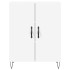 Aparador alto madera contrachapada blanco 69,5x34x180