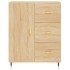 Aparador alto madera contrachapada color roble 69,5x34x180