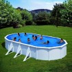 Piscina ovalada, modelo Fidji 730x375x120