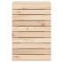 Cesto para la ropa sucia madera maciza de pino 44x44x66
