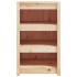 Mueble de cocina de exterior madera maciza de pino 55x55x92