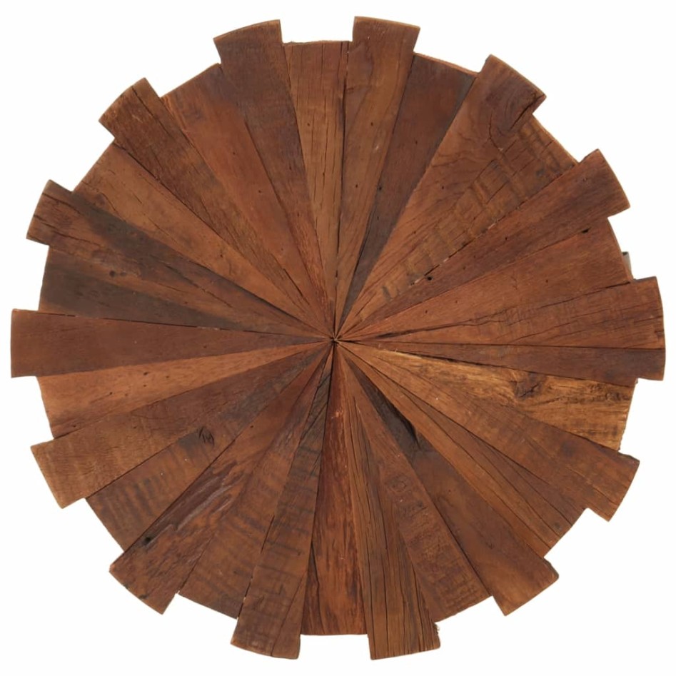 Mesas de centro 2 unidades madera maciza reciclada y