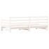 Sofá cama nido madera maciza de pino blanco 80x200
