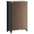 Mueble de baño BERG madera maciza de pino negro 69,5x34x110