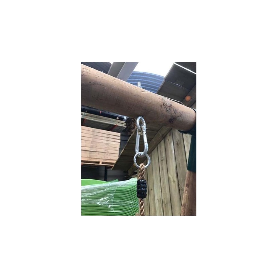 Asiento de caucho con cuerdas