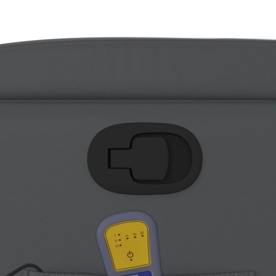 Sillón de masaje reclinable cuero sintético