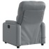 Sillón de masaje reclinable cuero sintético