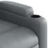 Sillón de masaje reclinable cuero sintético
