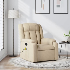 Sillón de masaje reclinable de tela
