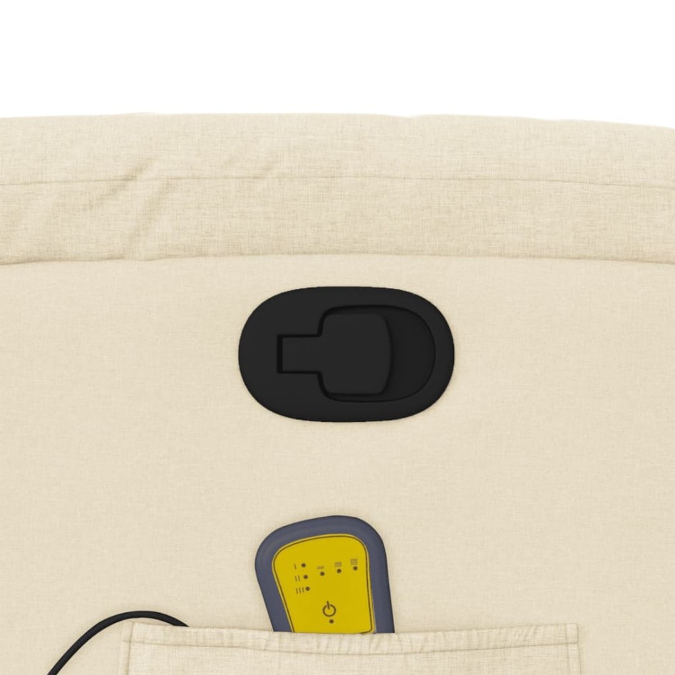 Sillón de masaje reclinable de tela