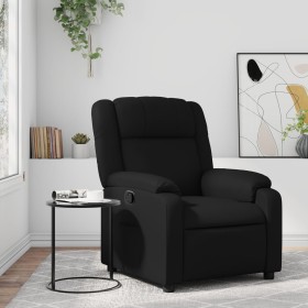Sillón reclinable de cuero sintético