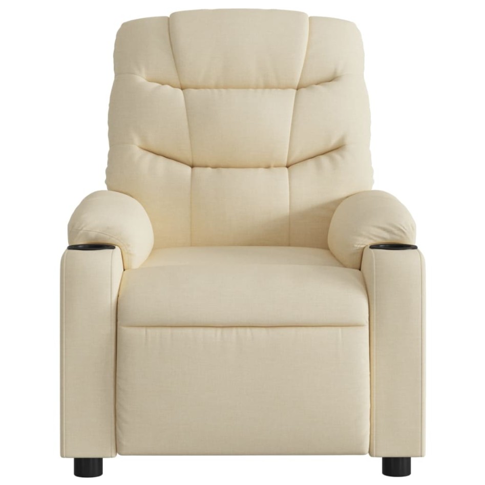 Sillón de masaje reclinable de tela