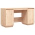 Escritorio de madera maciza de pino 140x50x75