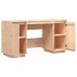 Escritorio de madera maciza de pino 140x50x75