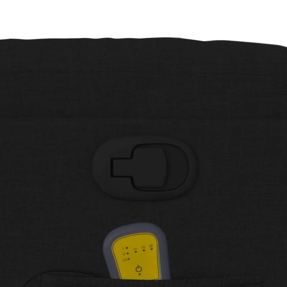 Sillón reclinable de masaje de tela