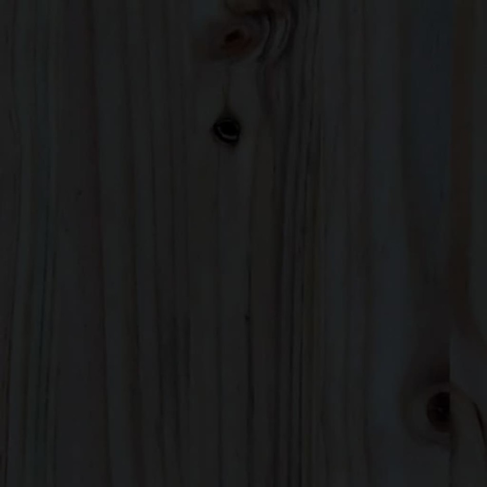 Sofá cama madera maciza de pino negro 90x190