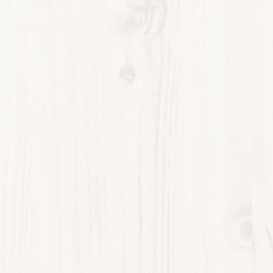 Sofá cama madera maciza de pino blanco 90x200