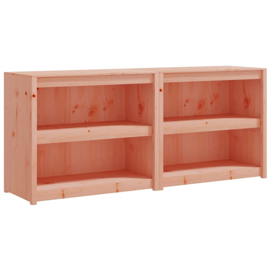 Muebles de cocina exterior 2 pzas madera maciza abeto