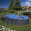 Piscina ovalada, modelo Kea 730X375X120