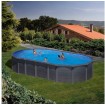 Piscina ovalada, modelo Capri 730X375X132